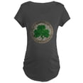 thumbnail image 1 of CafePress - Shamrock And Celtic Knots Maternity T Shirt - Maternity Dark T-Shirt, 1 of 3