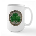 thumbnail image 1 of CafePress - Shamrock And Celtic Knots Mug - 15 oz Ceramic Large White Novelty Mug, 1 of 6