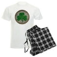 thumbnail image 1 of CafePress - Shamrock And Celtic Knots Pajamas - Men's Light Loose Fit Cotton Pajama Set, 1 of 7