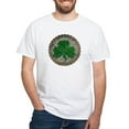 thumbnail image 1 of CafePress - Shamrock And Celtic Knots T Shirt - Men's White Classic Cotton T-Shirts, 1 of 4