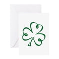 thumbnail image 1 of CafePress - Shamrock Clover - Greeting Card, Blank Inside Matte, 1 of 3