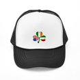thumbnail image 1 of CafePress - Shamrock Of Italy - Adjustable Unisex Printed Trucker Hat with Mesh Back, 1 of 8
