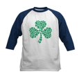 thumbnail image 1 of CafePress - Shamrock Of Shamrocks Kids Baseball Tee - Kids Cotton Baseball Jersey, 3/4 Sleeve Shirt, 1 of 4