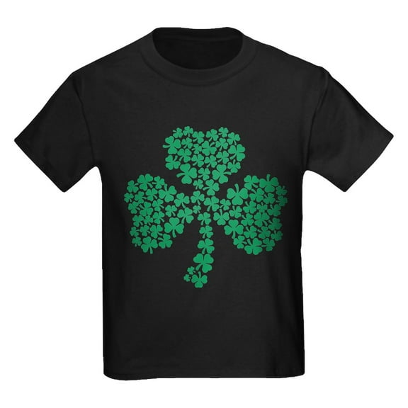 CafePress - Shamrock Of Shamrocks Kids Dark T Shirt - Dark T-Shirt Kids XS-XL