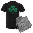 thumbnail image 1 of CafePress - Shamrock Of Shamrocks Men's Dark Pajamas - Men's Dark Loose Fit Cotton Pajama Set, 1 of 7
