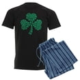 thumbnail image 1 of CafePress - Shamrock Of Shamrocks Men's Dark Pajamas - Men's Dark Loose Fit Cotton Pajama Set, 1 of 7