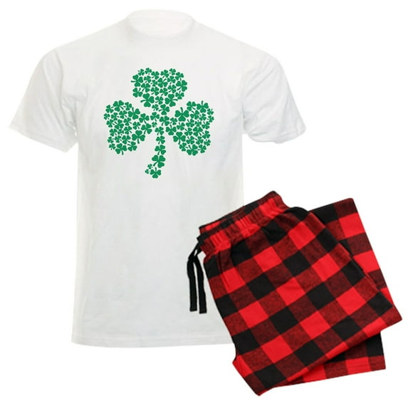 CafePress - Shamrock Of Shamrocks Men's Light Pajamas - Men's Light Loose Fit Cotton Pajama Set