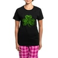 thumbnail image 1 of CafePress - Shamrock Of Shamrocks Pajamas - Women's Short Sleeve Print T-Shirt and Pants Dark Cotton Pajama Set, 1 of 7