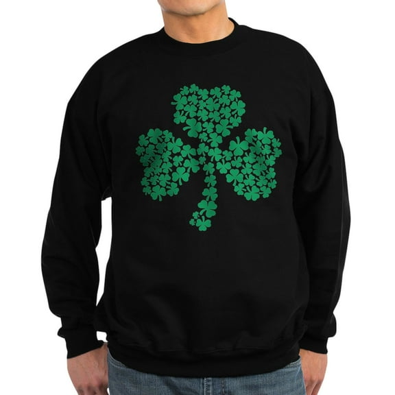 CafePress - Shamrock Of Shamrocks Sweatshirt (Dark) - Classic Crew Neck Sweatshirt