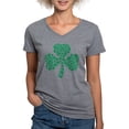 thumbnail image 1 of CafePress - Shamrock Of Shamrocks Women's V Neck Dark T Shirt - Women's V-Neck Dark T-Shirt, 1 of 4