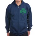 thumbnail image 1 of CafePress - Shamrock Of Shamrocks Zip Hoodie (Dark) - Zip Hoodie, Classic Hooded Sweatshirt with Metal Zipper, 1 of 4