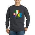 thumbnail image 1 of CafePress - Shamrock Of Ukraine Long Sleeve Dark T Shirt - Long Sleeve Dark T-Shirt, 1 of 4