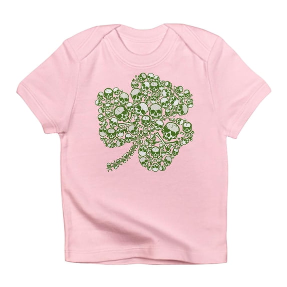 CafePress - Shamrock Skull St Patricks Day Infant T Shirt - Infant T-Shirt