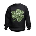 thumbnail image 1 of CafePress - Shamrock Skull St Patricks Day Kids Sweatshirt - Kids Sweatshirt, Youth Crew Neck Sweatshirt, 1 of 4