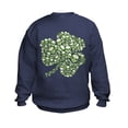 thumbnail image 1 of CafePress - Shamrock Skull St Patricks Day Kids Sweatshirt - Kids Sweatshirt, Youth Crew Neck Sweatshirt, 1 of 4