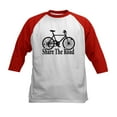 thumbnail image 1 of CafePress - Share The Road Baseball Jersey - Kids Cotton Baseball Jersey, 3/4 Sleeve Shirt, 1 of 4