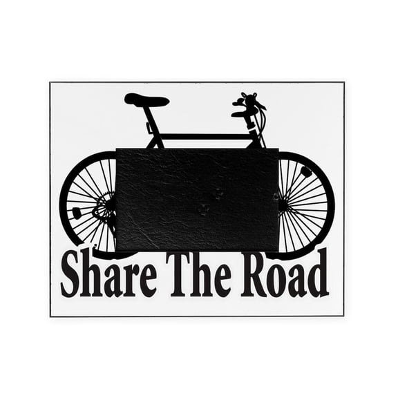 CafePress - Share The Road - Decorative 8x10 Picture Frame