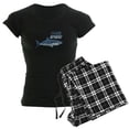 thumbnail image 1 of CafePress - Shark Attack! Pajamas - Women's Short Sleeve Print T-Shirt and Pants Dark Cotton Pajama Set, 1 of 7