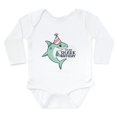 thumbnail image 1 of CafePress - Shark Birthday Body Suit - Long Sleeve Cotton Baby Bodysuit, 1 of 4