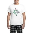 thumbnail image 1 of CafePress - Shark Birthday Pajamas - Men's Light Loose Fit Cotton Pajama Set, 1 of 7