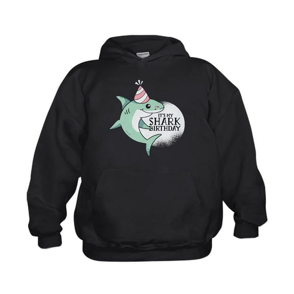 CafePress - Shark Birthday Sweatshirt - Kids Hooded Sweatshirt, Classic Hoodie