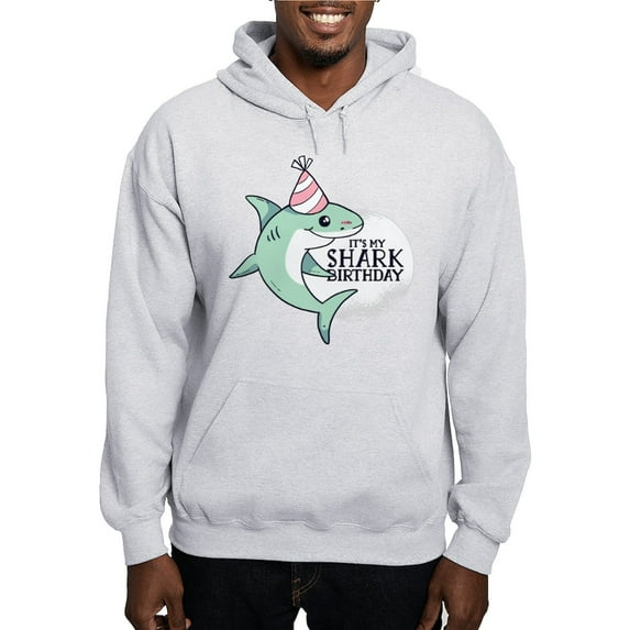 CafePress - Shark Birthday Sweatshirt - Pullover Hoodie, Hooded Sweatshirt