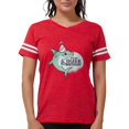 thumbnail image 1 of CafePress - Shark Birthday T Shirt - Womens Football Shirt, 1 of 4