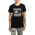 thumbnail image 1 of CafePress - Shark Does Not Play Nicely Women's Dark Pajamas - Women's Short Sleeve Print T-Shirt and Pants Dark Cotton Pajama Set, 1 of 7