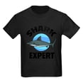 thumbnail image 1 of CafePress - Shark Expert Kids Dark T Shirt - Dark T-Shirt Kids XS-XL, 1 of 4