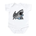 thumbnail image 1 of CafePress - Shark Great White Ocean Infant Bodysuit - Baby Light Bodysuit, Size Newborn - 24 Months, 1 of 4