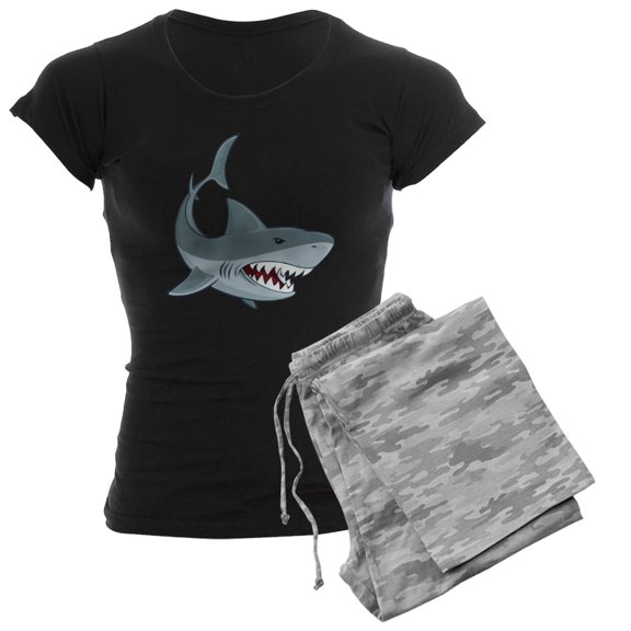 CafePress - Shark Week Pajamas - Women's Dark Pajamas