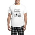 thumbnail image 1 of CafePress - Sharks Need Hugs Men's Light Pajamas - Men's Light Loose Fit Cotton Pajama Set, 1 of 7