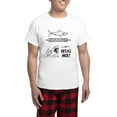thumbnail image 1 of CafePress - Sharks Need Hugs Men's Light Pajamas - Men's Light Loose Fit Cotton Pajama Set, 1 of 7