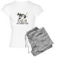 thumbnail image 1 of CafePress - Sharks Women's Light Pajamas - Women's Short Sleeve Print T-Shirt and Pants Light Cotton Pajama Set, 1 of 7