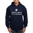 thumbnail image 1 of CafePress - Sharp Not Hashtag Hoodie - Pullover Hoodie, Classic, Comfortable Hooded Sweatshirt, 1 of 4