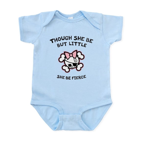 CafePress - She Be Fierce Infant Bodysuit - Baby Light Bodysuit, Size Newborn - 24 Months