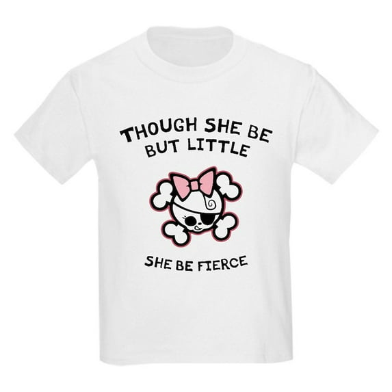 CafePress - She Be Fierce Kids Light T Shirt - Light T-Shirt Kids XS-XL