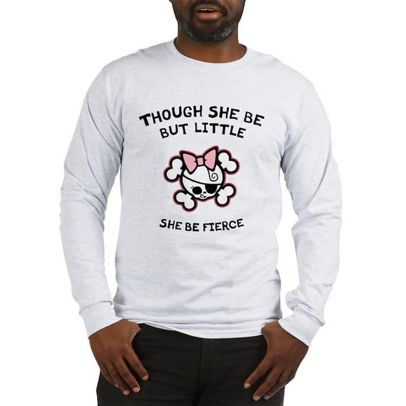 CafePress - She Be Fierce Long Sleeve T Shirt - Unisex Cotton Long Sleeve T-Shirt