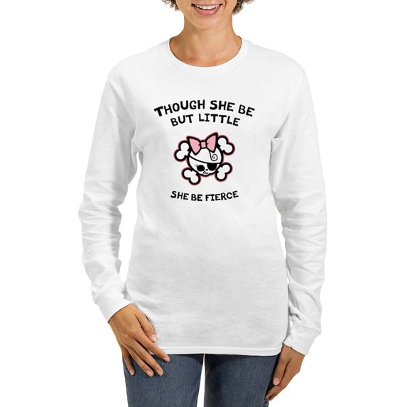 CafePress - She Be Fierce Women's Long Sleeve T Shirt - Women's Long Sleeve Graphic Casual T-Shirt