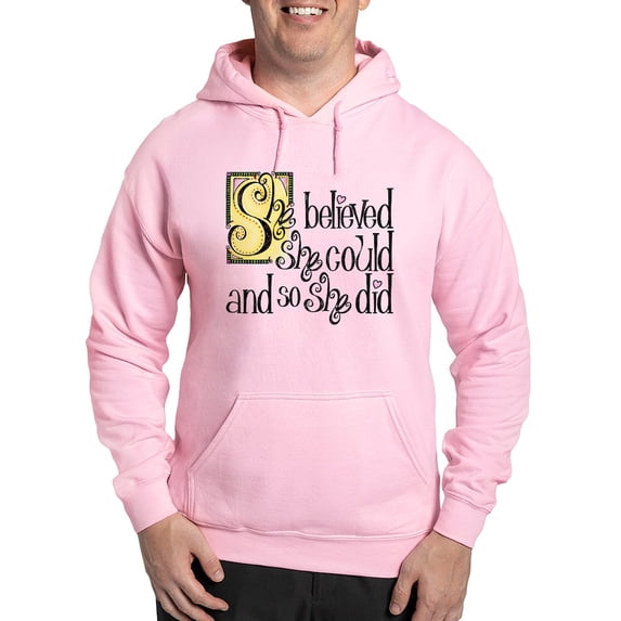 CafePress - She Believed She Could Sweatshirt - Pullover Hoodie, Hooded Sweatshirt
