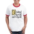 thumbnail image 1 of CafePress - She Believed She Could T Shirt - 100% Cotton Ringed T-Shirt, 1 of 4