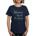 thumbnail image 1 of CafePress - She Believed She Could Women's Dark T Shirt - Women's Traditional Fit Dark T-Shirt, 1 of 4