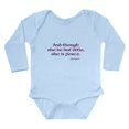 thumbnail image 1 of CafePress - She Is Fierce Body Suit - Long Sleeve Cotton Baby Bodysuit, 1 of 4
