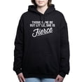 thumbnail image 1 of CafePress - She Is Fierce - Pullover Hoodie, Classic & Comfortable Hooded Sweatshirt, 1 of 4