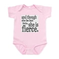 thumbnail image 1 of CafePress - She Is Fierce Shakespeare Infant Bodysuit - Baby Light Bodysuit, Size Newborn - 24 Months, 1 of 4