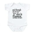thumbnail image 1 of CafePress - She Is Fierce Shakespeare Infant Bodysuit - Baby Light Bodysuit, Size Newborn - 24 Months, 1 of 4