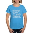 thumbnail image 1 of CafePress - She Is Fierce Shakespeare T Shirt - Women's Traditional Fit Dark T-Shirt, 1 of 4