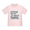 thumbnail image 1 of CafePress - She Is Fierce Shakespeare Toddler T Shirt - Cute Toddler T-Shirt, 100% Cotton, 1 of 4