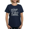 thumbnail image 1 of CafePress - She Is Fierce Shakespeare Women's Dark T Shirt - Women's Traditional Fit Dark T-Shirt, 1 of 4