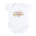 thumbnail image 1 of CafePress - She Is Fierce Swirl Infant Bodysuit - Baby Light Bodysuit, Size Newborn - 24 Months, 1 of 4